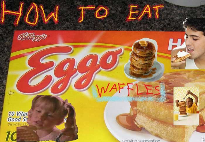 How To Eat Waffles 